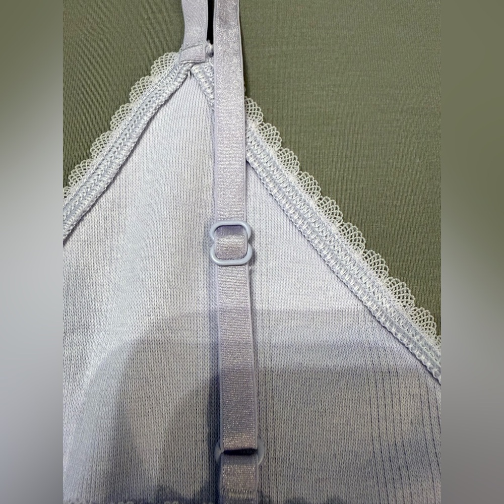 Lululemon Cotton Pointelle Cropped Cami Tank - Picture 9 of 16